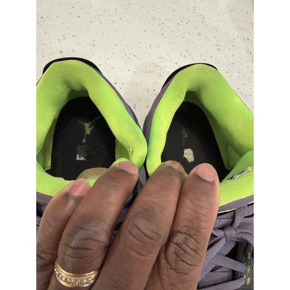 Nike Air Jordan 3 Retro Joker Men's Sz 12 EUC w/Box Missing Grn Laces 136064-018 - Picture 8 of 15